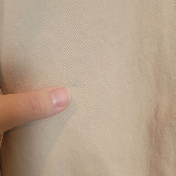 Pilcro The Izzie Relaxed Pull On Barrel Pants Women's Size Large Khaki Tan Boho - Picture 12 of 12